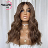 Short Brown Body Wave Human Hair Wigs 200 Density 13x6 HD Lace Frontal Wig Transparent Virgin 13x4 360 Lace Front Wig Human Hair